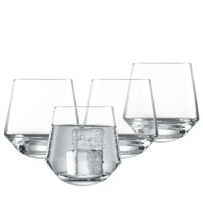Abbildung von SCHOTT ZWIESEL Dancing Tumbler Bar Special (4er Set), Cocktailglas mit Rundboden, spülmaschinenfeste Tritan Kristallgläser, Made in Germany (Art. Nr. 123629)