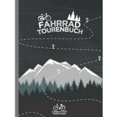 Abbildung von FAHRRAD TOURENBUCH ● Logbuch für Radfahrer: Platz 50 Touren 152 Seiten