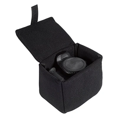 Abbildung von DSLR Kameratasche Einsatz Gepolsterte Stoßfest Faltbare wasserdichte Shockproof Spiegelreflex Camera Bag Schutztasche Kamera Tasche Zubehör Schwarz, Rot, Orange, Blau(Black)