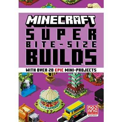 Abbildung von Minecraft SUPER BITE SIZE BUILDS: An official illustrated guide with over 20 brand new mini projects to build in the game for 2023: perfect beginners and kids, teens adults alike!