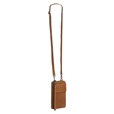 Abbildung von The Chesterfield Brand WAX PULL UP Malaga Handytasche, Größe: One Size, Cognac