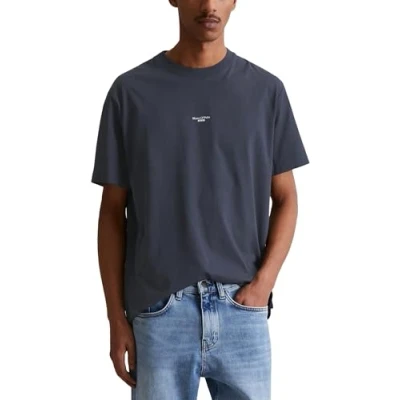 Abbildung von Marc O&#039;Polo Denim Tshirt basic, Herren, Größe: Medium, True navy