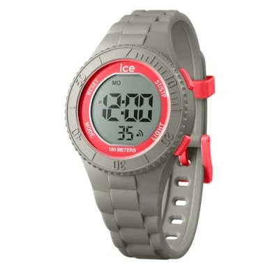 Abbildung von Ice WATCH Digit Dusty Coral Graue Jungen/Unisexuhr mit Plastikarmband 021623 (Small)