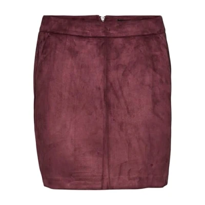 Abbildung von Vero Moda Lederimitatrock »VMDONNADINA FAUXSUEDE SHORT SKIRT«