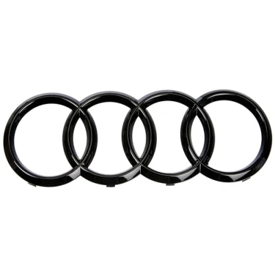 Abbildung von Audi 4M0071801 Ringe Zeichen Kühlergrill Black Edition Emblem Blackline Logo schwarz