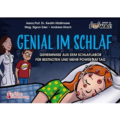 Abbildung von Genial im Schlaf Geheimnisse aus dem Schlaflabor für Bestnoten und mehr Power am Tag: * Mit cleveren Bonus Seiten, goldenen Handy Regeln eigenem Tagebuch (SOWAS!)