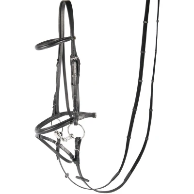 Abbildung von Harry&#039;s Horse Trense Bronze Schwarz/schw VB