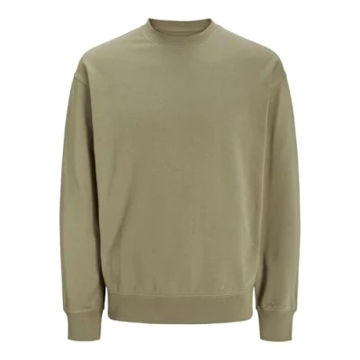 Abbildung von Jack &amp; Jones Jjecharge CREW NECK Sweatshirt, Herren, Größe: Small, Coriander