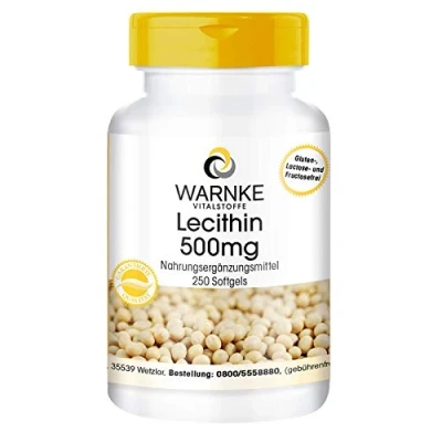Abbildung von Lecithin 500 mg Kapseln