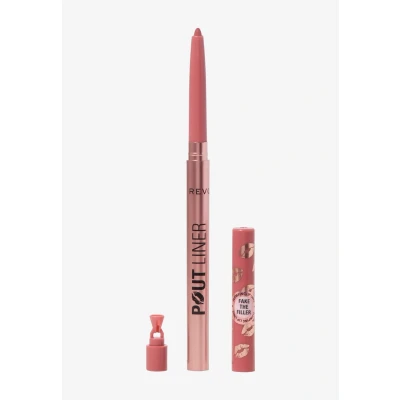 Abbildung von Revolution Beauty, Pout Bomb Plumping Lipliner, Langanhaltend, Formend mit Hyaluronsäure &amp; Vitamin E, Vegan Ohne Tierversuche, Chauffeur Nude