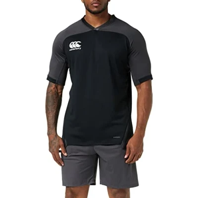 Abbildung von Canterbury Herren Rugby Trikot Vapodri Evader XL Schwarz