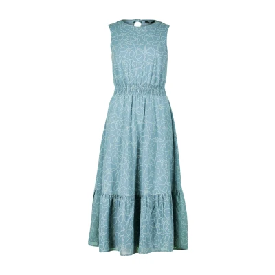 Abbildung von zero MIDI MIT Volants Cocktailkleid/festliches Kleid, Damen, Größe: 40, Blueblue