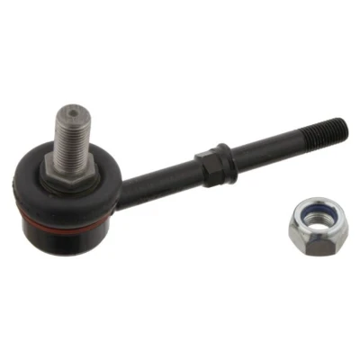 Abbildung von FEBI BILSTEIN 28267 Koppelstange Hinterachse links, rechts 98 M12 x 1,25, M10 1,25 mit Unterlegscheiben, Lager, Mutter Stahl