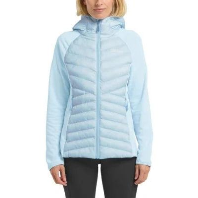 Abbildung von Jack Wolfskin Damen Routeburn Pro Hybrid W Softshelljacke, Ice Blue, S EU
