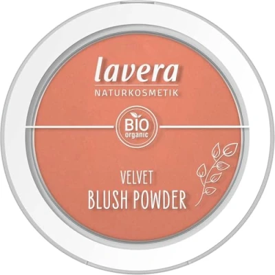 Abbildung von lavera Velvet Blush Powder Rosy Peach 01 apricot Bio Mandelöl &amp; Vitamin E matt Samtige Textur (1 x 5g)