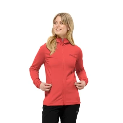 Abbildung von Jack Wolfskin Fleecejacke »BAISELBERG HOODED FZ W«, mit Kapuze
