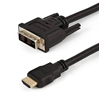 Abbildung von CABLEPELADO DVI D Kabel 18 + 1 auf HDMI Männlich 2 Meter Schwarz