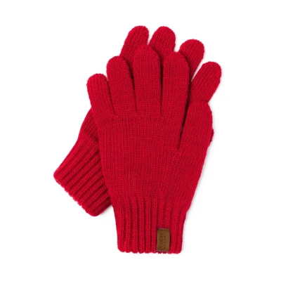 Abbildung von Vivisence Fingerhandschuh, Damen, Größe: One Size, Red