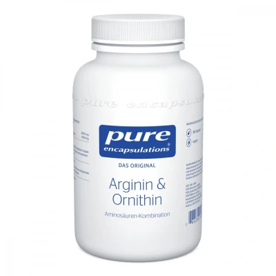 Abbildung von Pure Encapsulations Arginin + Ornithin Kapseln