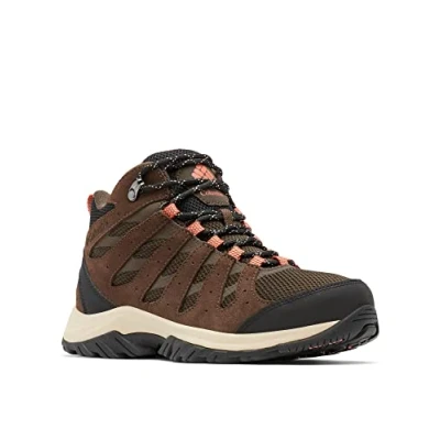 Abbildung von Columbia Redmond III MID Waterproof Hikingschuh, Damen, Größe: 41.5, Cordovan/dark coral Schuhe