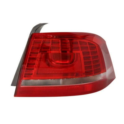 Abbildung von HELLA 2SK 010 744 041 Rückleuchte rechts äusserer Teil LED, PY21W, W21W 12 Rot, weiß mit Glühlampen Lampenträger VOLKSWAGEN: Passat B7 Saloon