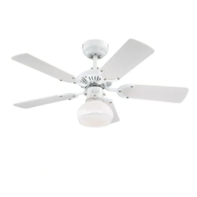 Abbildung von Westinghouse Lighting Deckenventilator Princess Radiance II weiss 7870440 90 cm Durchmesser