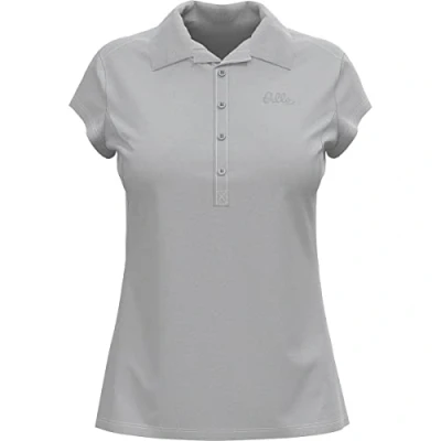 Abbildung von odlo Damen Polo Shirt KUMANO, silver grey melange, S
