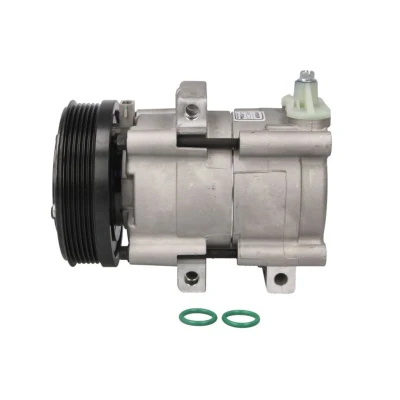 Abbildung von NRF EASY FIT 32212 Kompressor FS10 154 12 PAG 46 mit Kompressoröl, Dichtring JAGUAR: X Type Saloon, FORD: Transit Mk5 Van, Minibus