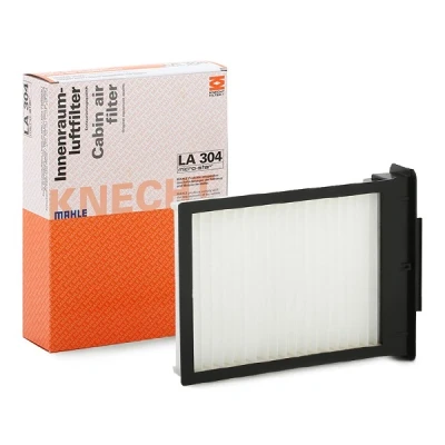 Abbildung von MAHLE ORIGINAL LA 304 Innenraumfilter Partikelfilter 225,5 163 44,0 PEUGEOT: 107 Hatchback, CITROËN: C1 I, TOYOTA: Aygo