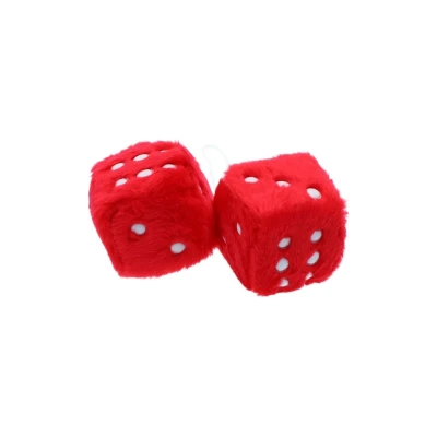 Abbildung von CARPOINT Fuzzy Dice 0510079 Lufterfrischer Rot