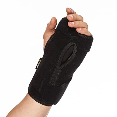Abbildung von BraceUP Handgelenkbandage für Nachts, Handgelenk Bandagen mit Polsterung Karpaltunnel, Handgelenkstütze und Schmerzlinderung bei Sehnenscheidenentzündung