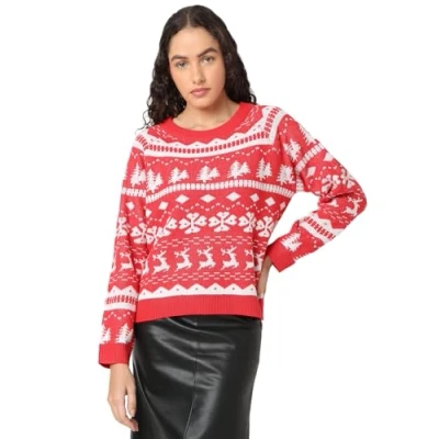 Abbildung von VERO MODA Female Strickpullover VMFROSTY Pullover