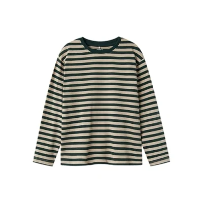 Abbildung von NAME IT Jungen Nkmsalmo Nreg Top Noos Langarmshirt, Pure Cashmere, 146 152 EU