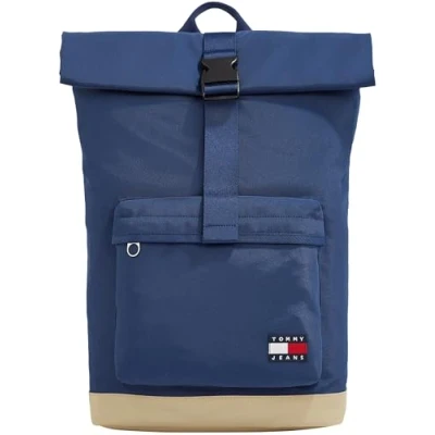 Abbildung von Tommy Jeans Daily Rolltop Backpack Tagesrucksack, Herren, Größe: One Size, Blue