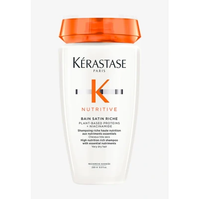Abbildung von KÉRASTASE Nutritive BAIN Satin 2 RICH Nutrition Shampoo FOR VERY DRY HAIR Shampoo, Größe: 250 ml,