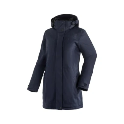 Abbildung von Maier Sports Lisa 2.1, Damen Outdoorjacke, Wasserdichter Outdoor Mantel mit vielen Features, mTEX Wetterschutz und mTHERM für hohen Wärmerückhalt, PFC frei, Blau, 38