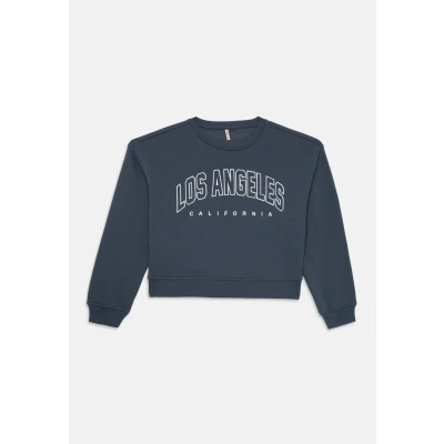 Abbildung von KIDS ONLY Sweatshirt »KOGSWEAT LIFE LS CREW O.SIZE STAT CP SWT«