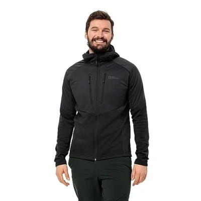 Abbildung von Jack Wolfskin Alpgrat PRO INS FZ M Outdoorjacke, Herren, Größe: XXL, Black