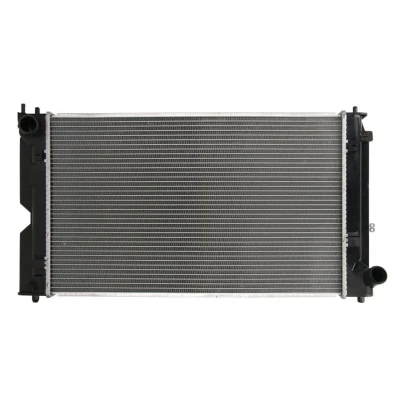 Abbildung von THERMOTEC D72004TT Kühler, Motorkühlung Aluminium, Kunststoff für Fahrzeuge mit/ohne Klimaanlage 624 406 26 Schaltgetriebe Kühlrippen gelötet