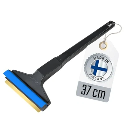 Abbildung von Eiskratzer lang Auto Messing Murska Klinge 370mm Scheibenkratzer Eisschaber Kratzer Winter Eis Schnee Bus VAN Transporter SUV Finnland (L&amp;P A055 Farbe zufällig)