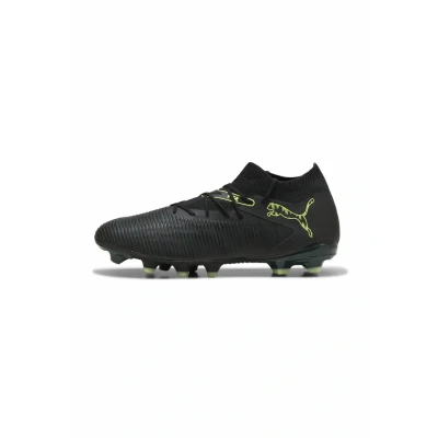 Abbildung von Puma Future 8 Match Fußballschuhe Naturrasen, Herren, Größe: 42, Black fizzy light green terrain Schuhe