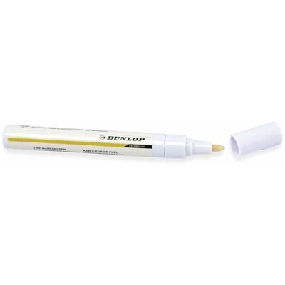 Abbildung von Dunlop Sports Unisex Erwachsene Reifenmarkierstift, weiß, 4,5 ml