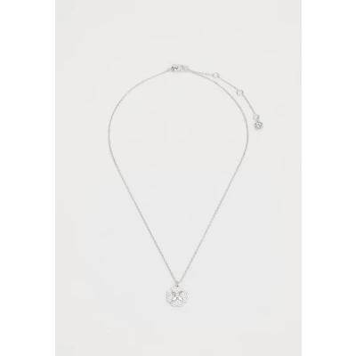 Abbildung von kate spade new york MINI Pendant Halskette clear/silvercoloured, Damen, Größe: One Size, Clear/silver coloured