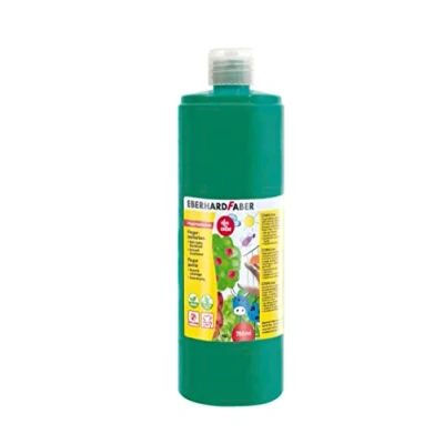 Abbildung von Eberhard Faber 578958 Fingerfarbe EFA Color, kobaltgrün, 750 ml, schnelltrocknend und auswaschbar