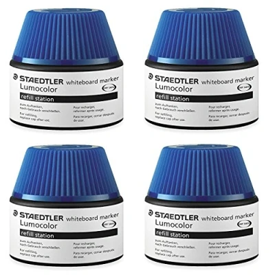 Abbildung von STAEDTLER 488 51 Lumocolor whiteboard marker Nachfüllstation für 351/351 B, blau