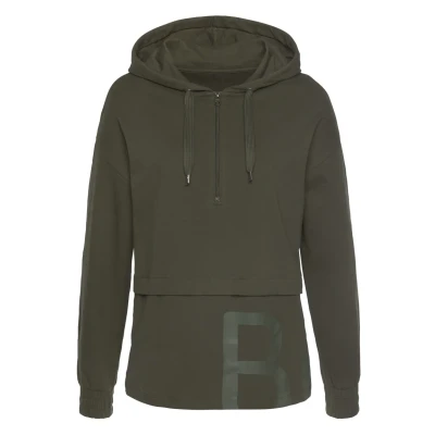 Abbildung von Bench Kapuzenpullover, Damen, Größe: 32/34, Dunkelgrün