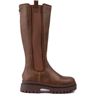 Abbildung von Rocket Dog Damen Drea Mode Stiefel, braun, 39 EU