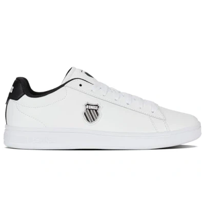 Abbildung von K Swiss Herren Court Shield II Sneaker, WHT/BLK/DECMBRSKYGRY, 39.5 EU