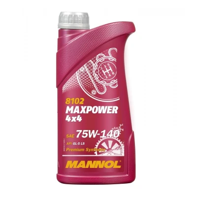 Abbildung von MANNOL MAXPOWER 4x4 MN8102 1 Getriebeöl 75W 140 Vollsynthetiköl