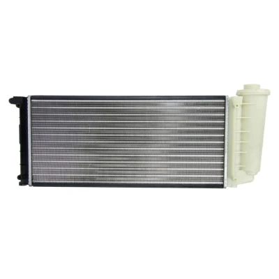 Abbildung von THERMOTEC D7F051TT Kühler, Motorkühlung Aluminium, Kunststoff für Fahrzeuge ohne Klimaanlage 518 250 23 Schaltgetriebe Kühlrippen mechanisch gefügt